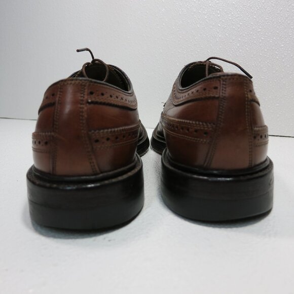 Florsheim Brogue Leather Wingtip Dress Formal Oxfords Footwear Shoes Size 9.5 B main image 4